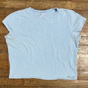 Hollister Sky Blue Short Sleeve Tee
